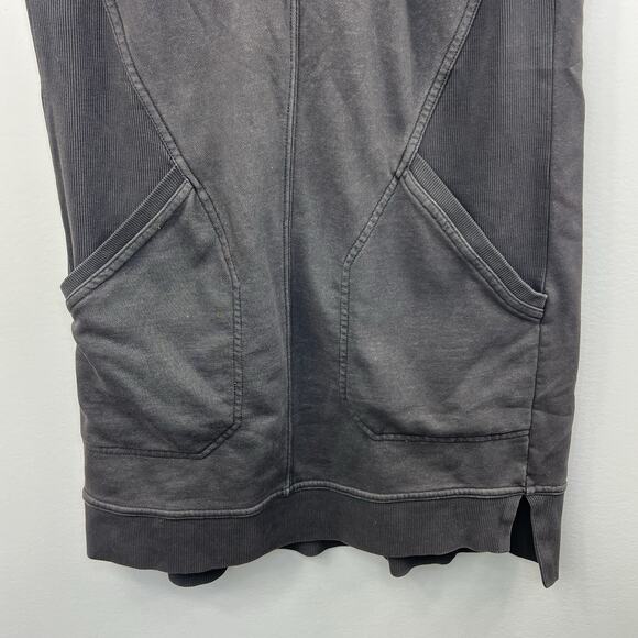 Daily Practice Anthropologie Brown Meru Mini Dress Size S Quarter Zip - Picture 4 of 11